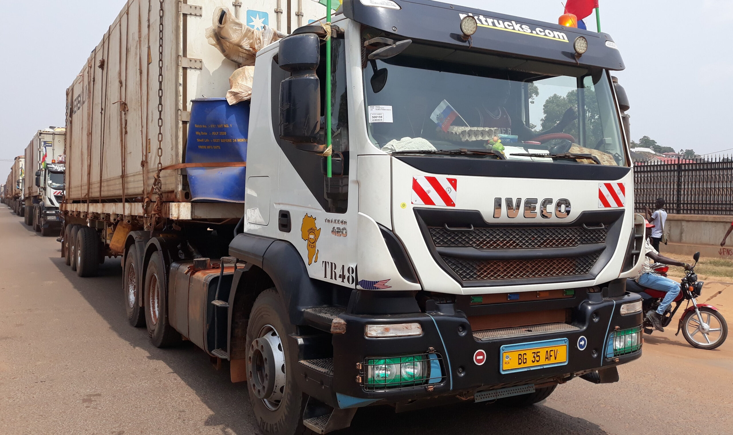 Optimisation logistique camions